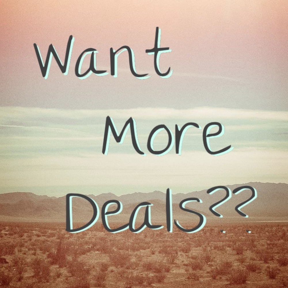 Deals! Deals! Deals!